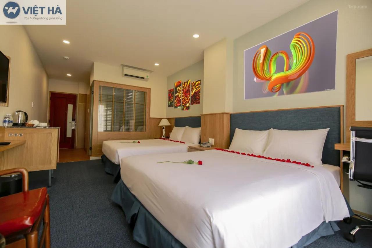 Viet Ha Hotel Thành Pho Ho Chí Minh Esterno foto